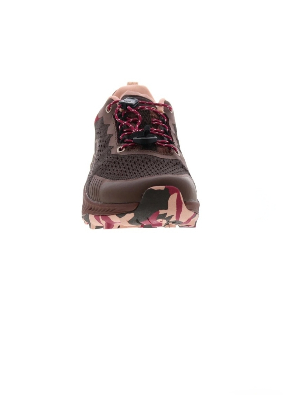 Garmont 9.81 Pulse Brown, Red, and Pink Hiking Sneakers - Picture 2 of 8